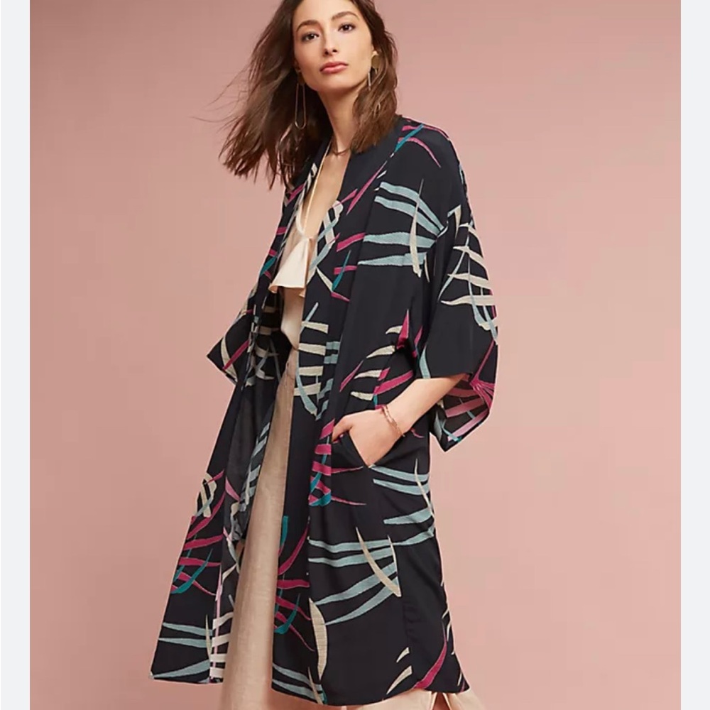 MAEVE Long Kimono Cardigan (size XS/S)